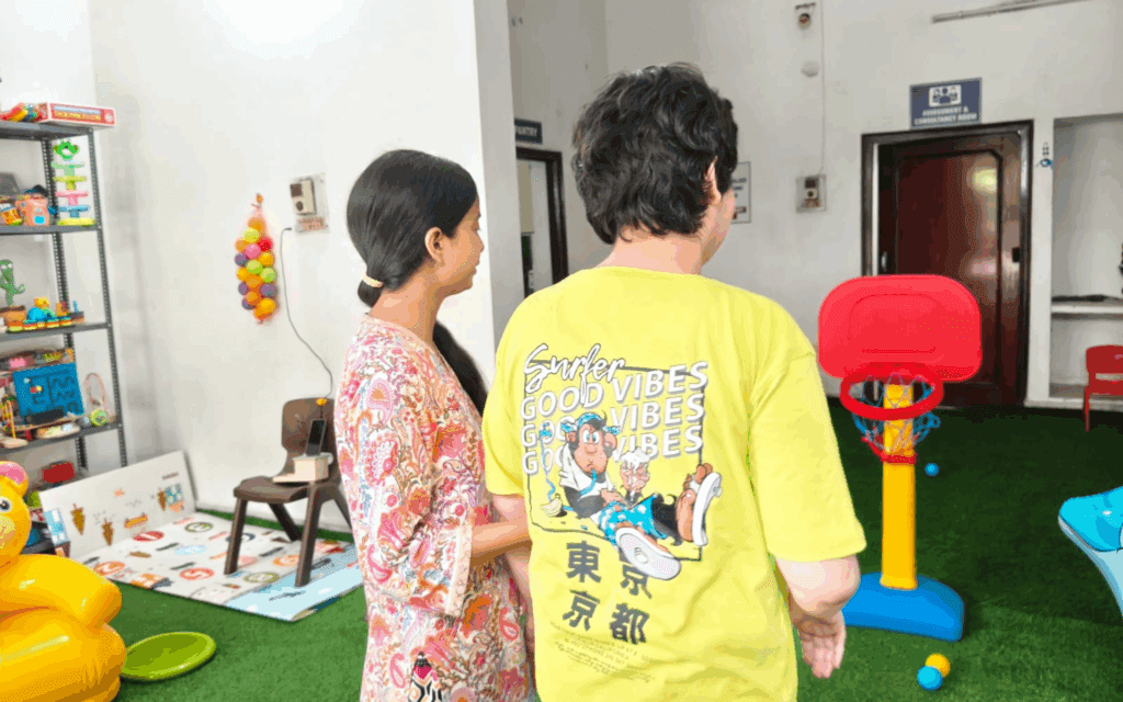 Child Receiving ABA & CBT Therapy in Khanna