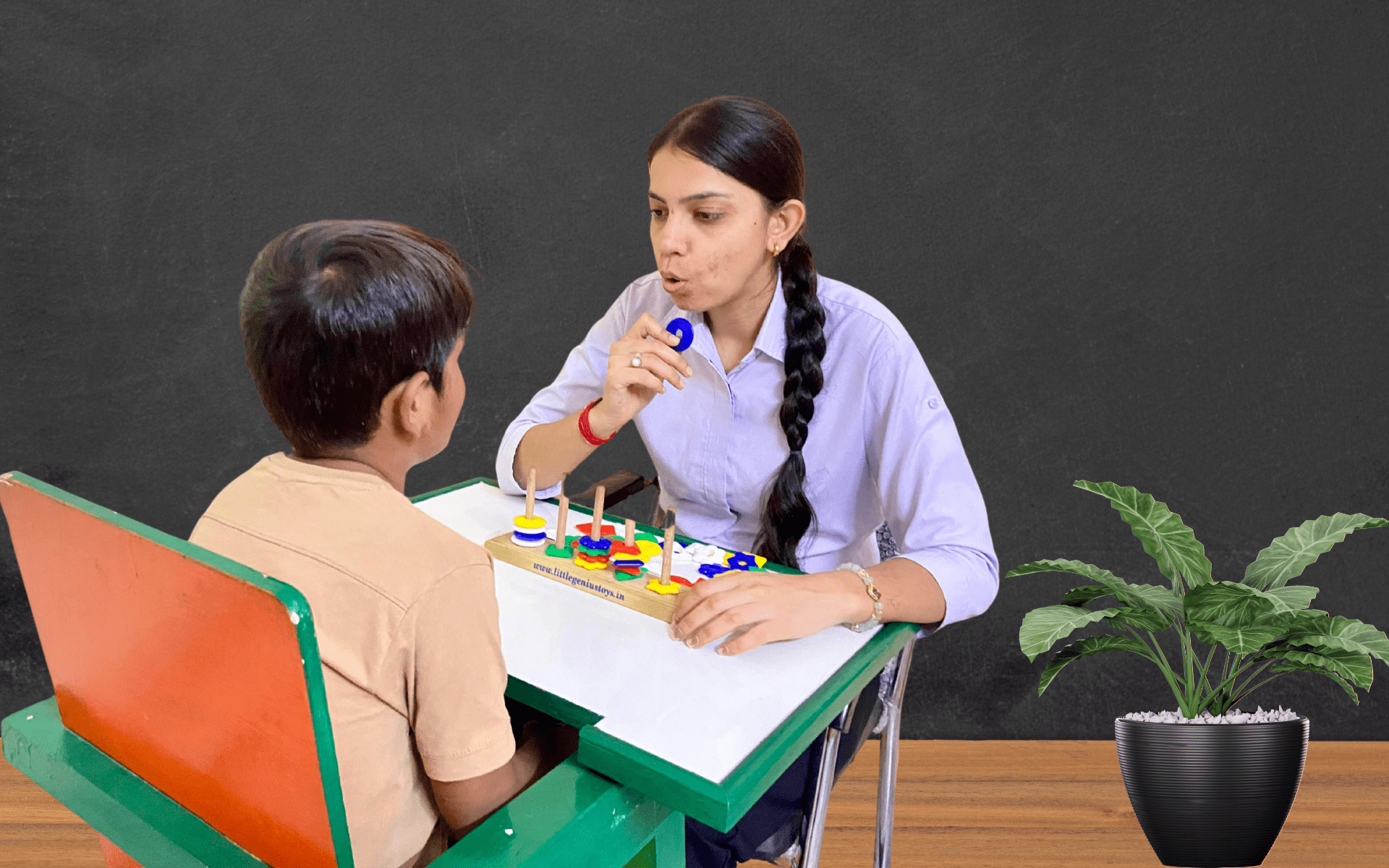 Child getting ABA and CBT Therapy in Nakodar